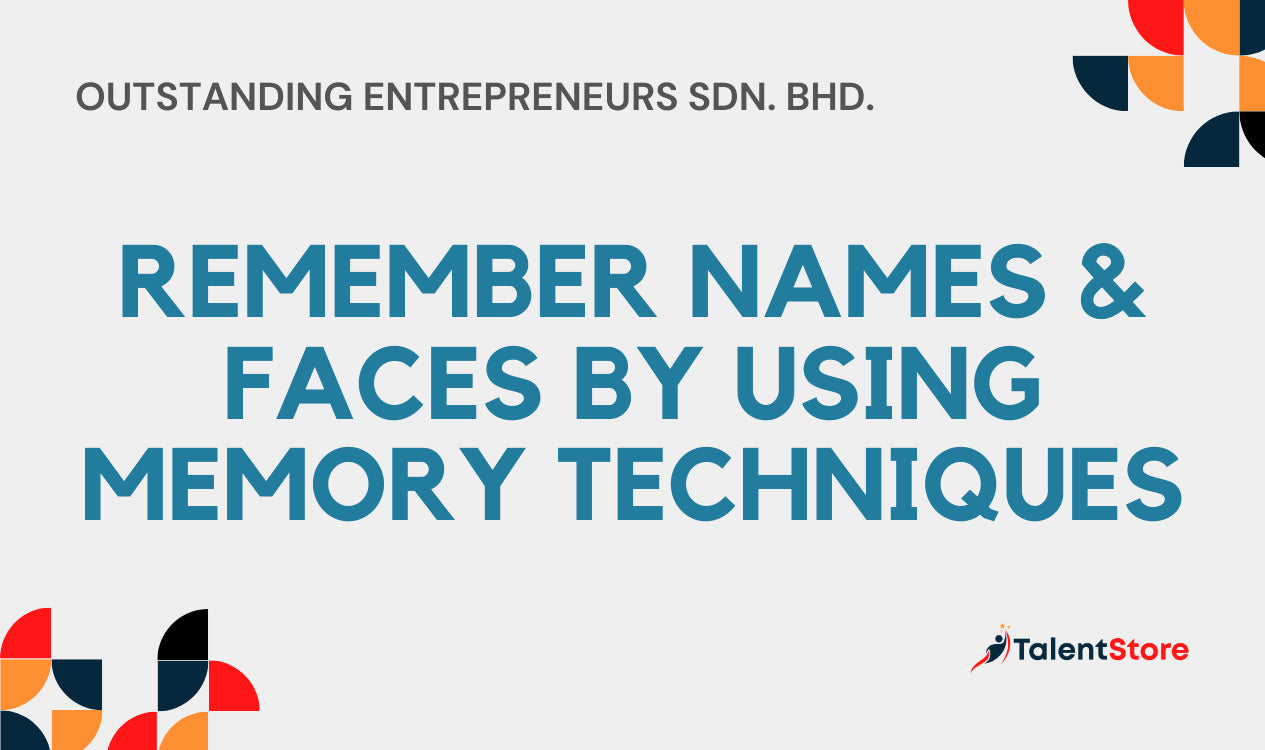 Suave Names Memory Remember Names & Faces By Using Memory Techniques – TalentStore