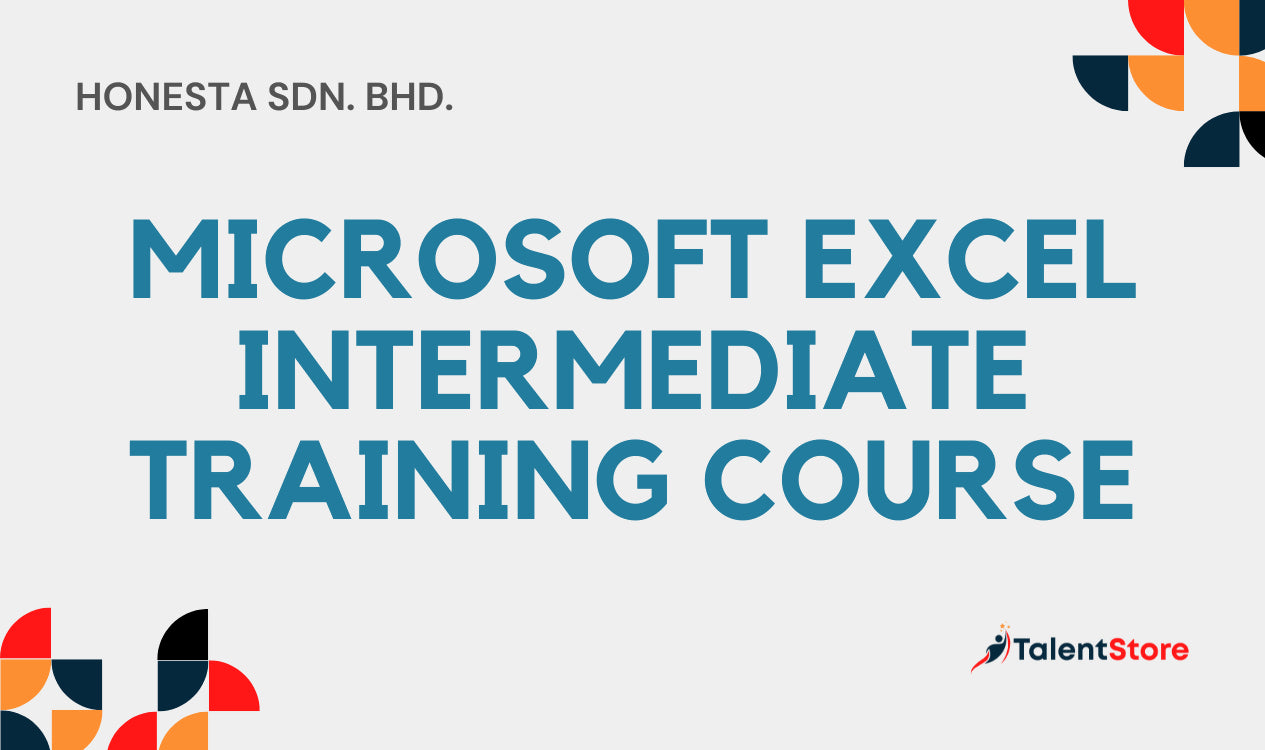 Microsoft Excel Intermediate Training Course TalentStore