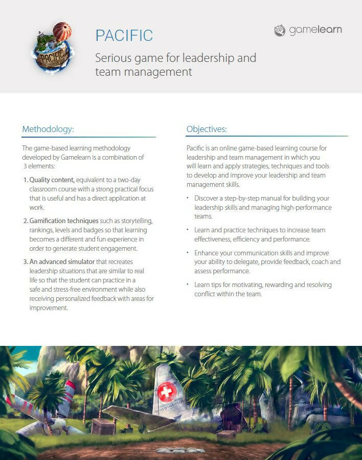 Pacific Manager Development Program Pacific: Leadership & Team Management - ComPas MTC – TalentStore